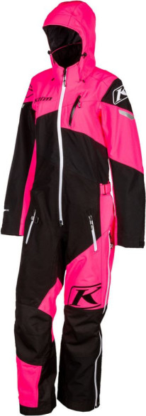 Combinezon Non-Insulated Dama Ripsa One-Piece Knockout Pink