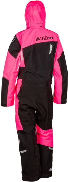 Combinezon Non-Insulated Dama Ripsa One-Piece Knockout Pink