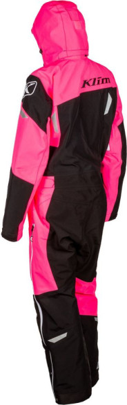 Combinezon Non-Insulated Dama Ripsa One-Piece Knockout Pink