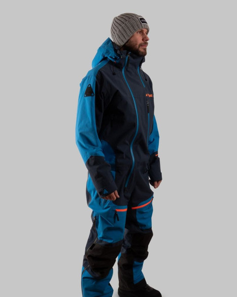 Combinezon Snowmobil Non-Insulated Novo V3 Blue Aster