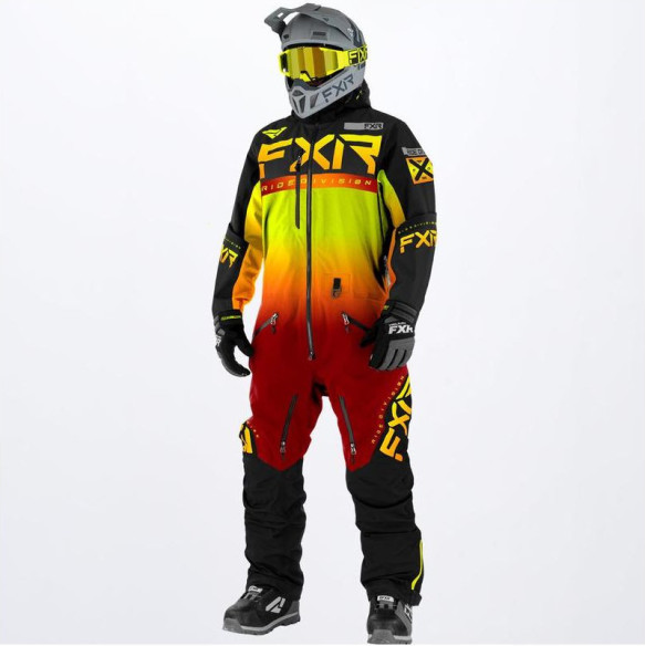 Combinezon Snowmobil Helium Insulated Inferno/Black