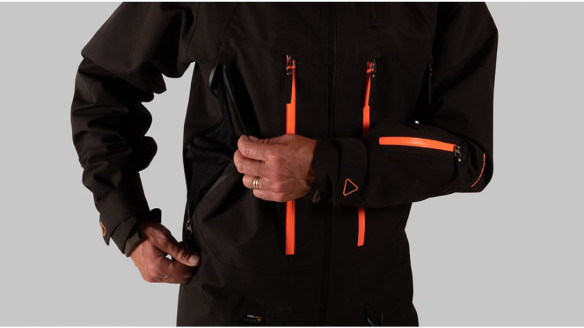 Combinezon Snowmobil Non-Insulated Macer V2 Jet Black