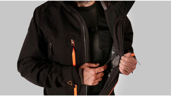 Combinezon Snowmobil Non-Insulated Macer V2 Jet Black
