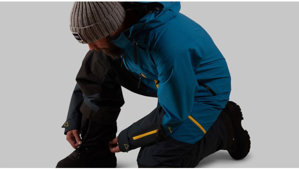 Combinezon Snowmobil Non-Insulated Macer V2 Blue Aster
