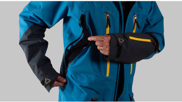 Combinezon Snowmobil Non-Insulated Macer V2 Blue Aster