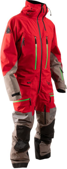 Combinezon Snowmobil Non-Insulated Macer V2 Formula Red