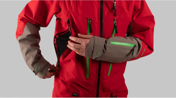 Combinezon Snowmobil Non-Insulated Macer V2 Formula Red
