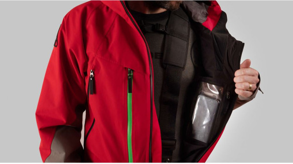 Combinezon Snowmobil Non-Insulated Macer V2 Formula Red