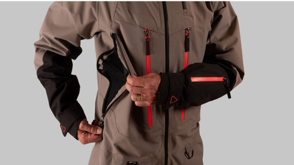 Combinezon Snowmobil Non-Insulated Macer V2 Steel Gray