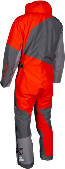 Combinezon Snowmobil Insulated Railslide One-Piece Asphalt-High Risk Red