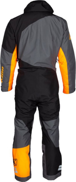 Combinezon Snowmobil Insulated Railslide One-Piece Short Black-Strike Orange 2022