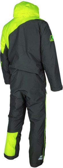 Combinezon Snowmobil Insulated Railslide One-Piece Short Asphalt-Hi-Vis