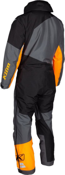 Combinezon Snowmobil Insulated Railslide One-Piece Black-Strike Orange 2022
