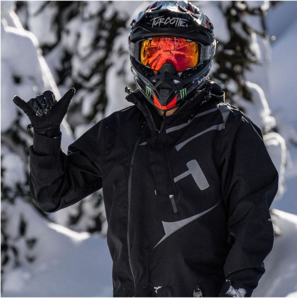 Combinezon Snowmobil Insulated Allied Black Ops