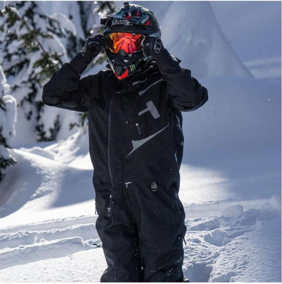 Combinezon Snowmobil Insulated Allied Black Ops