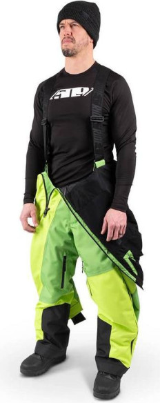 Combinezon Snowmobil Non-Insulated Allied Acid Green