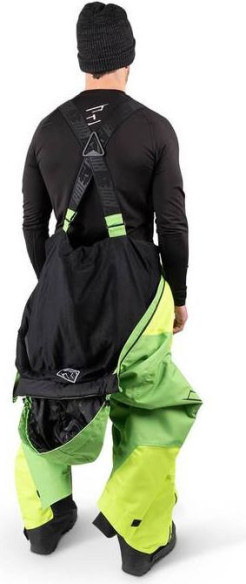 Combinezon Snowmobil Non-Insulated Allied Acid Green