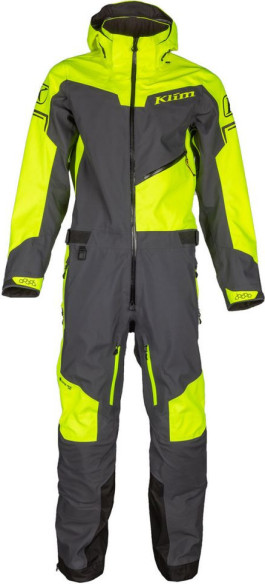 Combinezon Snowmobil Non-Insulated Lochsa One-Piece Short Asphalt-Hi-Vis