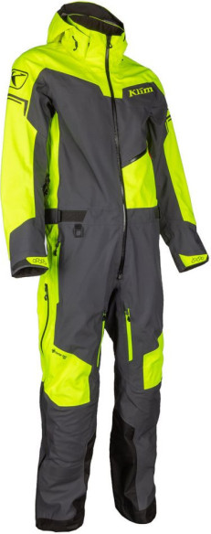 Combinezon Snowmobil Non-Insulated Lochsa One-Piece Short Asphalt-Hi-Vis