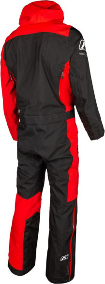 Combinezon Snowmobil Non-Insulated Lochsa One-Piece Short Black-High Risk Red