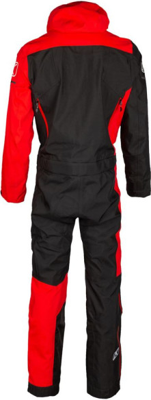 Combinezon Snowmobil Non-Insulated Lochsa One-Piece Short Black-High Risk Red