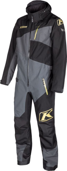 Combinezon Snowmobil Non-Insulated Ripsa One-Piece Black-Metallic Gold