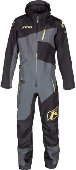 Combinezon Snowmobil Non-Insulated Ripsa One-Piece Black-Metallic Gold