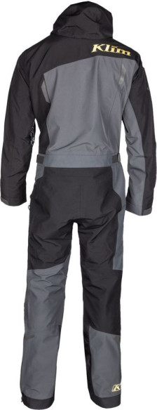 Combinezon Snowmobil Non-Insulated Ripsa One-Piece Black-Metallic Gold