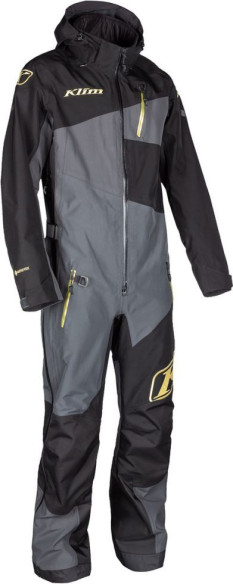 Combinezon Snowmobil Non-Insulated Ripsa One-Piece Black-Metallic Gold