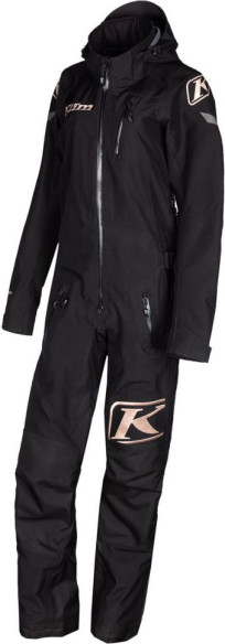 Combinezon Snowmobil Non-Insulated Ripsa One-Piece Black-Rose Gold