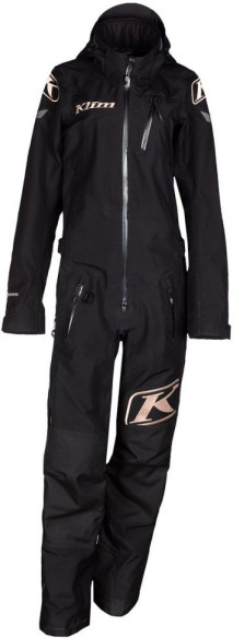 Combinezon Snowmobil Non-Insulated Ripsa One-Piece Black-Rose Gold