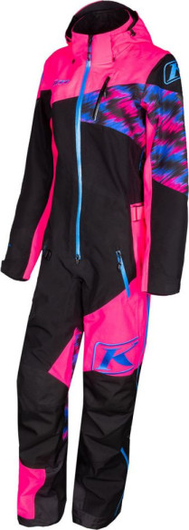 Combinezon Snowmobil Non-Insulated Ripsa One-Piece Knockout Pink-Electric Blue Lemonade
