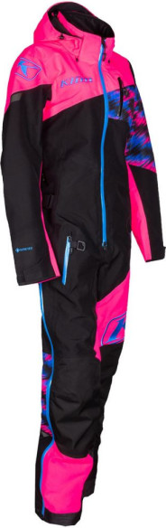 Combinezon Snowmobil Non-Insulated Ripsa One-Piece Knockout Pink-Electric Blue Lemonade
