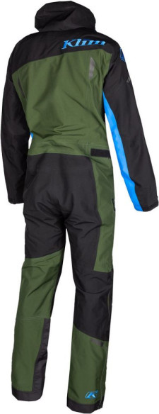 Combinezon Snowmobil Non-Insulated Ripsa One-Piece Kombu Green-Electric Blue Lemonade