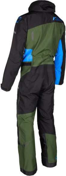 Combinezon Snowmobil Non-Insulated Ripsa One-Piece Kombu Green-Electric Blue Lemonade