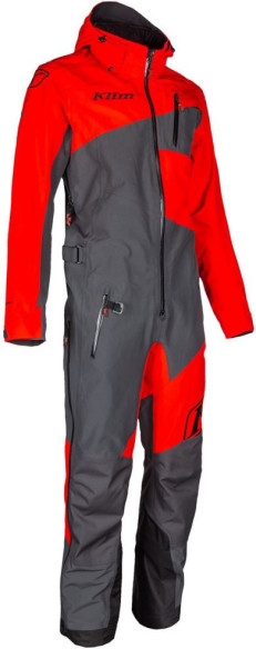 Combinezon Snowmobil Non-Insulated Ripsa One-Piece Short High Risk Red-Asphalt