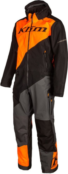 Combinezon Snowmobil Non-Insulated Scout One-Piece Black-Strike Orange