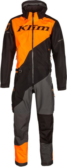 Combinezon Snowmobil Non-Insulated Scout One-Piece Black-Strike Orange
