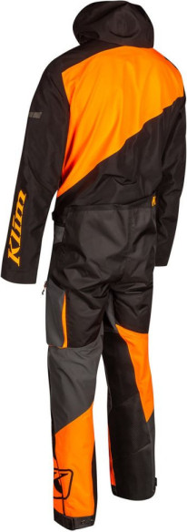 Combinezon Snowmobil Non-Insulated Scout One-Piece Black-Strike Orange