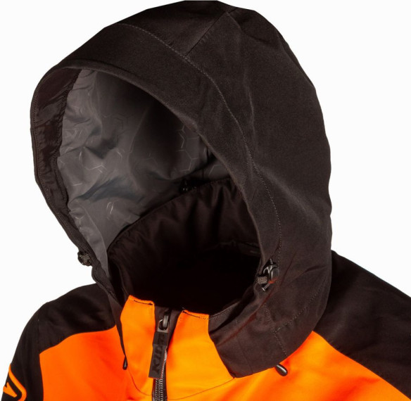 Combinezon Snowmobil Non-Insulated Scout One-Piece Black-Strike Orange