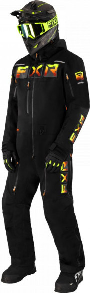 Combinezon Snowmobil Maverick Lite Black/Inferno SX Pro