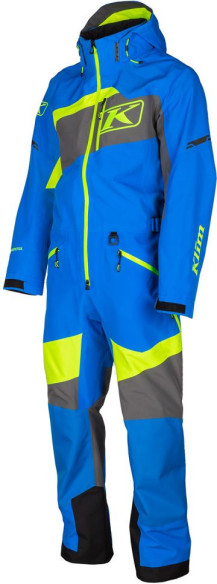 Combinezon Snowmobil Non-Insulated Ripsa Short Electric Blue Lemonade/Hi-Vis