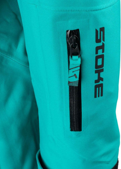 Combinezon Snowmobil Non-Insulated Stoke Shell Emerald