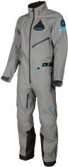 Combinezon Snowmobil Non-Insulated Lochsa Five One-Piece Castlerock Gray/Titanium Blue