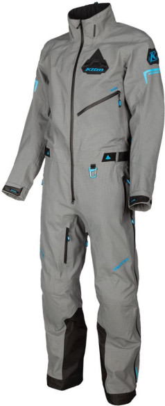 Combinezon Snowmobil Non-Insulated Lochsa Five One-Piece Castlerock Gray/Titanium Blue