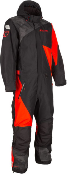 Combinezon Snowmobil Insulated Railslide Black/Fiery Red 24