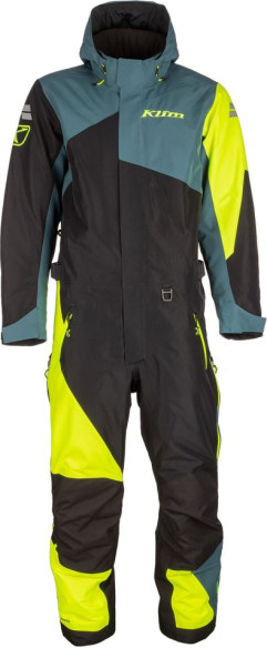 Combinezon Snowmobil Insulated Railslide Petrol/Hi-Vis 24