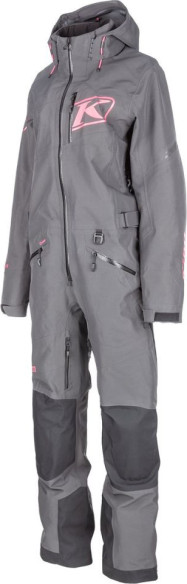 Combinezon Snowmobil Non-Insulated Ripsa Vapor Asphalt/Knockout Pink 24