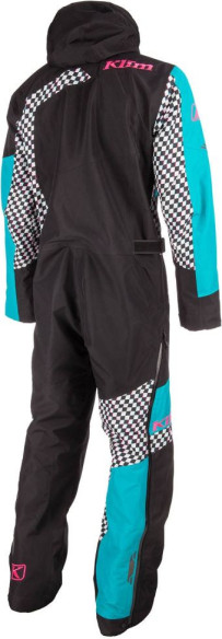 Combinezon Snowmobil Non-Insulated Ripsa Black/Arctic Teal 25