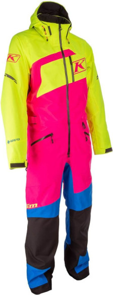 Combinezon Snowmobil Non-Insulated Ripsa PInk Glo/Hi-Vis 25